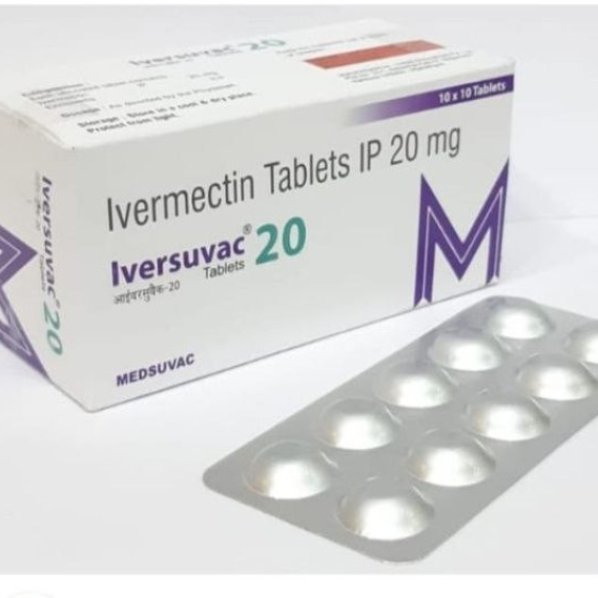 Iversuvac-20 (Ивермектин 20мг) 100 таблеток