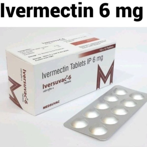 Iversuvac-6 (Ивермектин 6мг) 100 таблеток